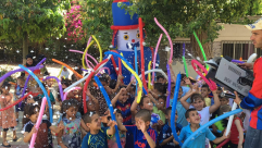 بالصور: فعاليات مميزة للطلاب خلال المدرسة الصيفية التابعة لمدرسة الهدى بالرملة 